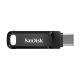 2. SanDisk Ultra Dual GO SDDDC3-128G-G46 USB-Stick (128 GB; USB 3.0, USB-C; schwarz)