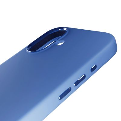 11. Puro Icon Mag Pro MagSafe Silikonhülle für iPhone 16 – blau