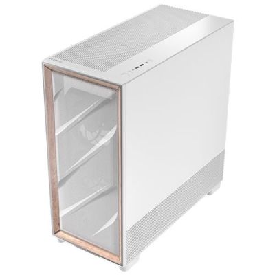 19. Antec Flux Pro Full-Tower E-ATX PC-Gehäuse, gehärtetes Glas – Weiß