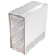 19. Antec Flux Pro Full-Tower E-ATX PC-Gehäuse, gehärtetes Glas – Weiß