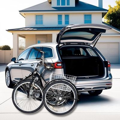 8. 3-RAD-FALTRAD 24 SCHWARZ SHIMANO 7-GANG