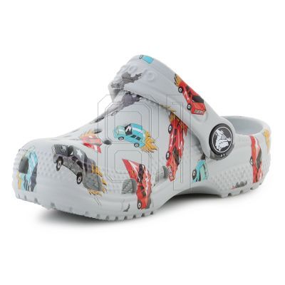 8. Crocs Classic Race Cars Graphic Jr 210992-1NN Flip-Flops