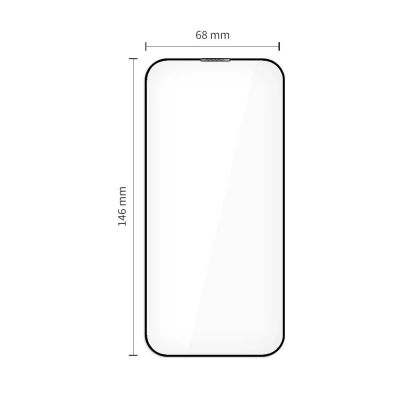3. Tech-Protect Quick Set+ 2er-Pack Panzerglas für iPhone 17 Pro - Schwarz