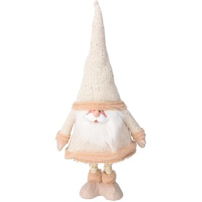 22. Weihnachtsmann auf Teleskopbeinen 30 x 18 x 100 cm Gold