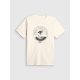 5. Herren-T-Shirt mit Aufdruck, regulär, Größe 4F 4FRSS26TTSHM4298-11S