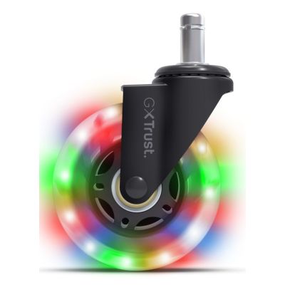 4. TRUST GXT 701 Gel-LED-Stuhlrollen