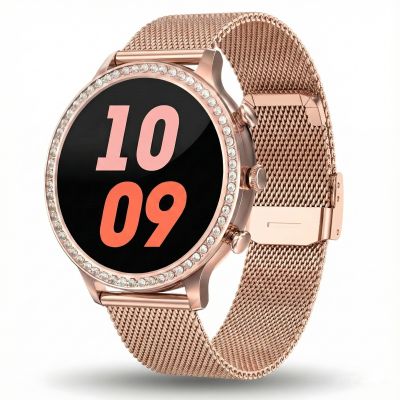 4. Smartwatch Gravity Roségold Armband und Armband GT5-5