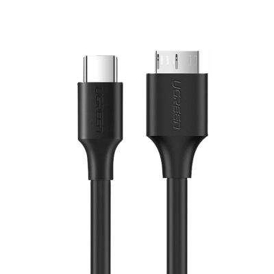 14. Ugreen Kabel USB Typ C - Micro-USB Typ B SuperSpeed ​​​​3.0 1 m schwarz (US312 20103)