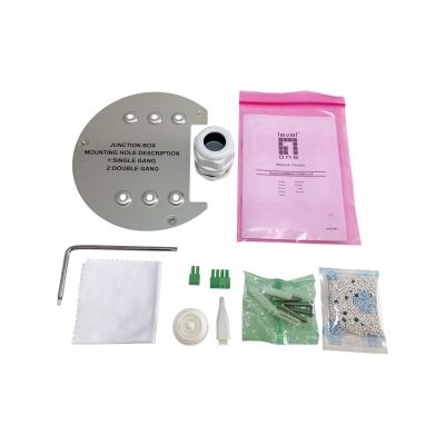 2. LevelOne IPCam FCS-3616 6MP H.265 IR 10W PoE Dome-Ausgang - Netzwerkkamera