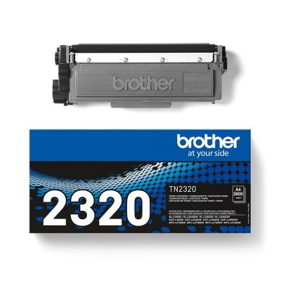 4. Brother Toner Schwarz TN2320=TN-2320, 2600 Seiten