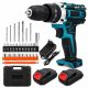 Extralink Tools | Akku-Bohrschrauber | blau + 2 Akkus