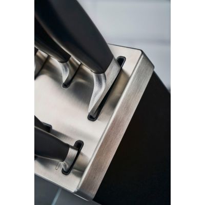 9. ZWILLING Four Star 35145-007-0 Selbstschärfendes Messerset, 7-teilig, Schwarz