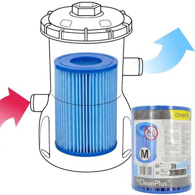 9. Pumpenfilter antibakteriell 106 x 136 mm 530/800 Gallonen Typ 2 290725