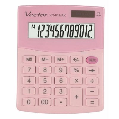 Vektor-Bürorechner, KAV VC-812 PK, Rosa