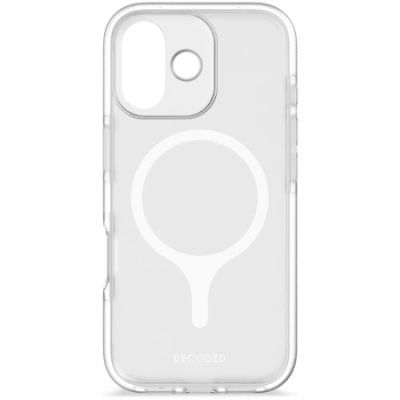 Decoded DropTec Transparent Backcover MagSafe Case für iPhone 17 - Transparent-Matt