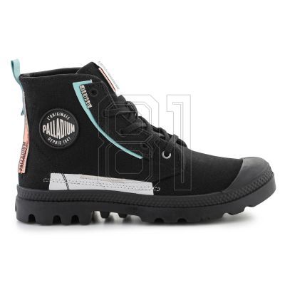 7. Palladium Pampa Underlayer W 99183-008-M Schwarze Schuhe