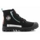 7. Palladium Pampa Underlayer W 99183-008-M Schwarze Schuhe