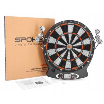 2. Spokey Narvi LITE 942239 Elektronische Dartscheibe 