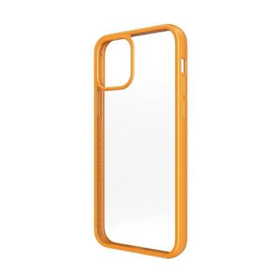 4. PanzerGlass ClearCase Hülle für iPhone 12 / 12 Pro - transparent orange