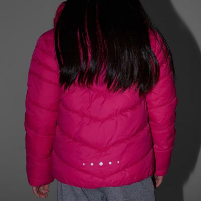 10. Jacke für Mädchen 4F F0739 Fuchsia 4FJWSS26TDJAF0739 55S