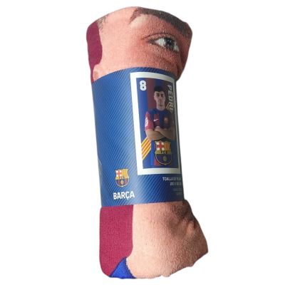 2. FC Barcelona Pedri Strandtuch aus Mikrofaser, 70 x 140 cm, 120010