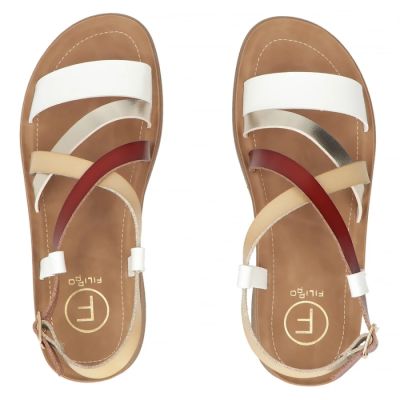 5. Filippo DS7904 Damen-Keilsandalen im römischen Stil