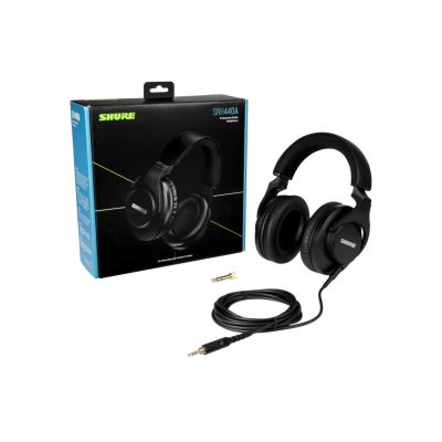 4. Shure SRH440A-EFS - Professioneller, geschlossener On-Ear-Studio-Kopfhörer