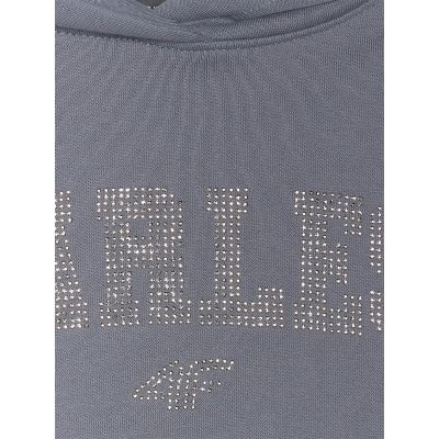 9. Lockerer Mädchen-Sweatshirt mit Kapuze 4F 4FJRSS26TSWSF2627-22S