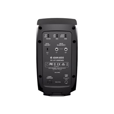 6. ADAM AUDIO D3V Schwarz - Paar Monitore