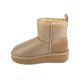 2. EMU Australia Stinger Mini Plateau-Sandleder W13189-SAND Rot 37