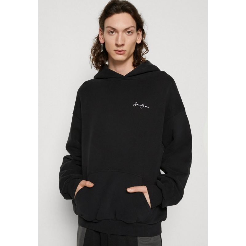 3. Sean John Script Logo Hoodie mit Artwork auf der Rückseite, Größe M, 6021388