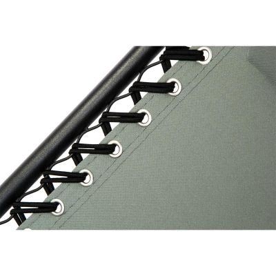 22. BLISS MULTIFUNKTIONALER, FALTBARER GARTENSTUHL MIT KOPFSTÜTZE, GRAU