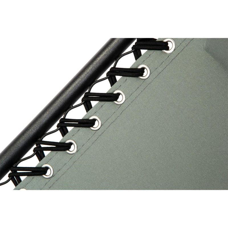 22. BLISS MULTIFUNKTIONALER, FALTBARER GARTENSTUHL MIT KOPFSTÜTZE, GRAU