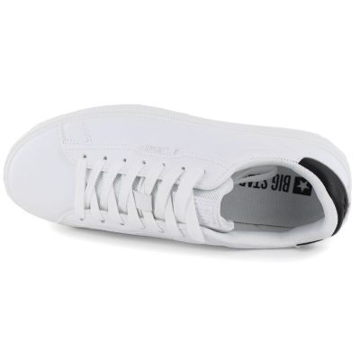 3. Herren-Sportschuhe aus Öko-Leder, weiß, Big Star TT174331