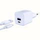 2. 3mk Hyper GaN Ladegerät 20W QC4+ PD PPS USB-C USB-A Wandladegerät - Weiß