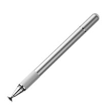 Baseus Golden Cudgel ACPCL-0S doppelseitiger Eingabestift für Tablets, Telefone mit Gelstift – Silber