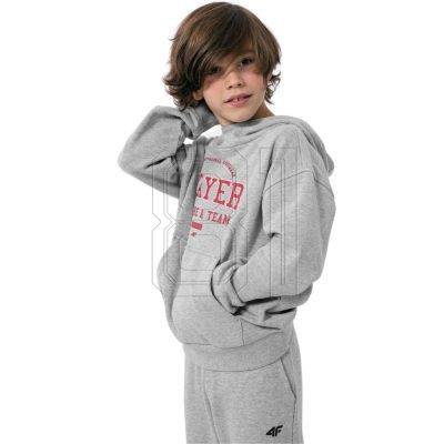 4. Sweatshirt 4F Jr HJZ22 JBLM006 27M