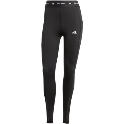 8. Adidas Techfit Stash Pocket Damen-Leggings in voller Länge schwarz IT2282
