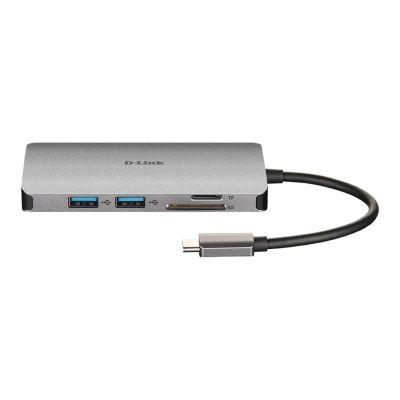 3. D-Link DUB-M810 Kabelgebundene Dockingstation USB 3.2 Gen 1 (3.1 Gen 1) Typ-C Aluminium