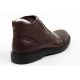 4. Lee Cooper Herrenschuhe, elegante braune Leder-Stiefeletten mit Isolierung