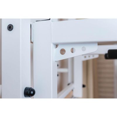 34. Turnleiter mit verstellbarer Stange und Griffbank, Modell 732W