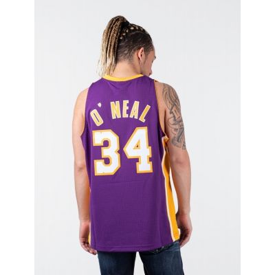 9. Mitchell & Ness Los Angeles Lakers NBA Swingman-Trikot Lakers 99-00 Shaquille O`Neal SMJYGS18447-LALPURP99SON