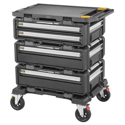 5. DeWALT DWST08510-1 Werkzeugkoffer, Aluminium, Kunststoff, Schwarz, Edelstahl, Gelb