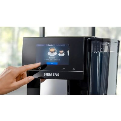 18. Siemens TP713RO9 EQ700 Espressomaschine (schwarz; 19 bar)