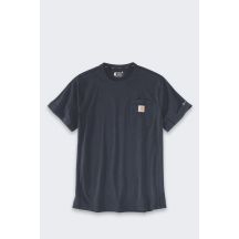 Carhartt Force Mid Pocket Navy T-Shirt