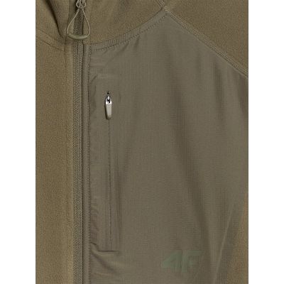 7. Polartec Herren-Fleecejacke mit Stehkragen, Größe 4F 4FWAW25TFLEM333-43S