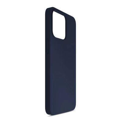 6. 3mk Silikonhülle für iPhone 16 Pro Max – Marineblau