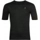 2. Odlo BL TOP Crew Neck S/S ACTIVE WARM ECO Herren T-Shirt Größe M Schwarz