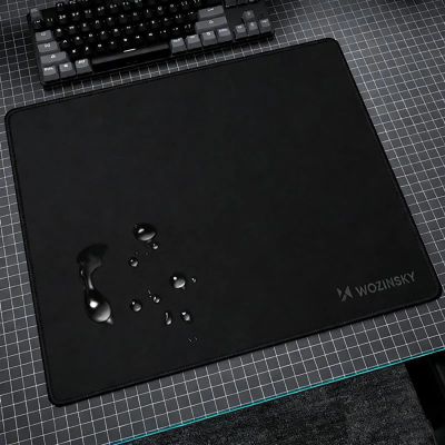 6. Wozinsky WPD-B350 Gaming-Schreibtischunterlage 350 x 250 mm, wasserdicht – Schwarz