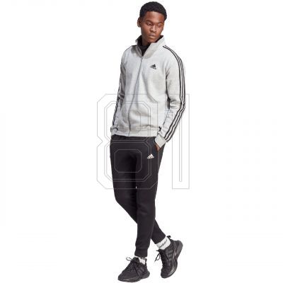4. adidas Basic 3-Streifen Fleece M IA3073 Trainingsanzug